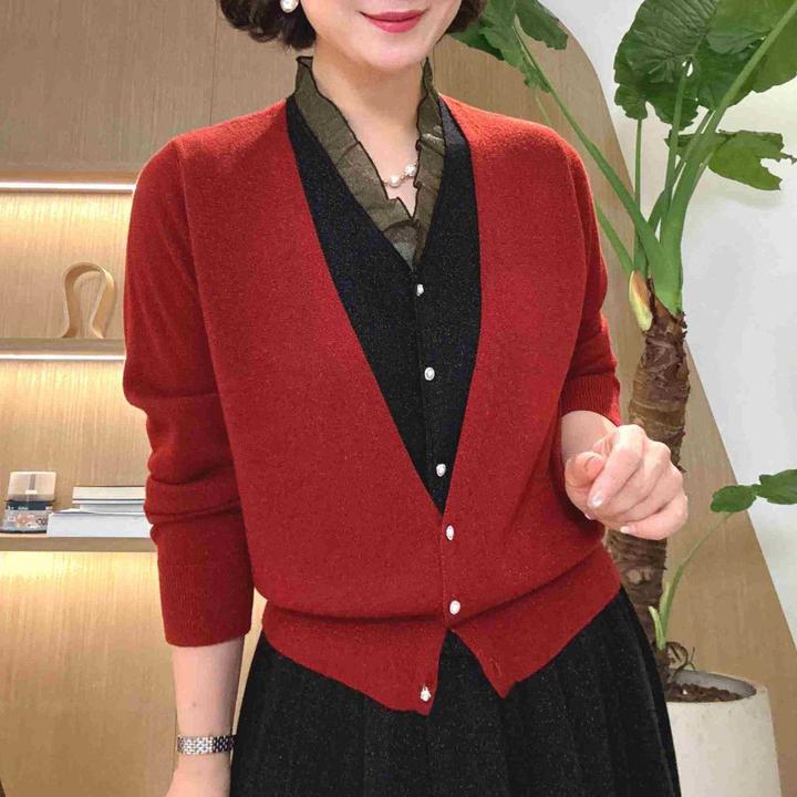 设计感拼接假两件长袖衬衫2025秋季新款时尚百搭长袖上衣V领小衫