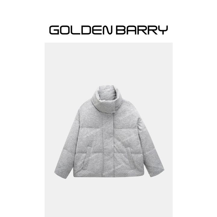 |133085羊绒面料短款鹅绒服【1】