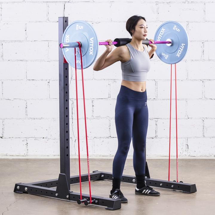 轻商深蹲架举重架杠铃架蹲举架卧推架多功能举重床双杠架健身器材