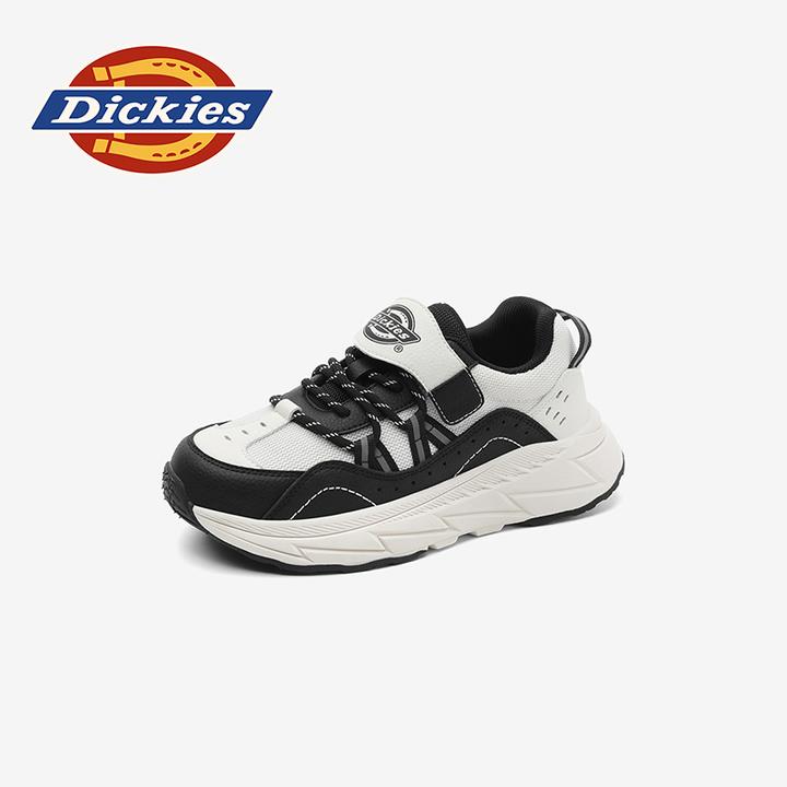 Dickies儿童秋冬时尚百搭耐磨鞋中小童潮流厚底休闲低帮潮鞋