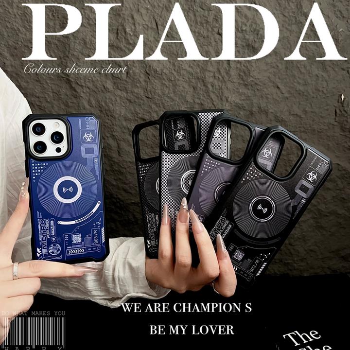 苹果16手机壳【赛博风】时尚新款iPhone13/14/15promax防摔磁吸保护