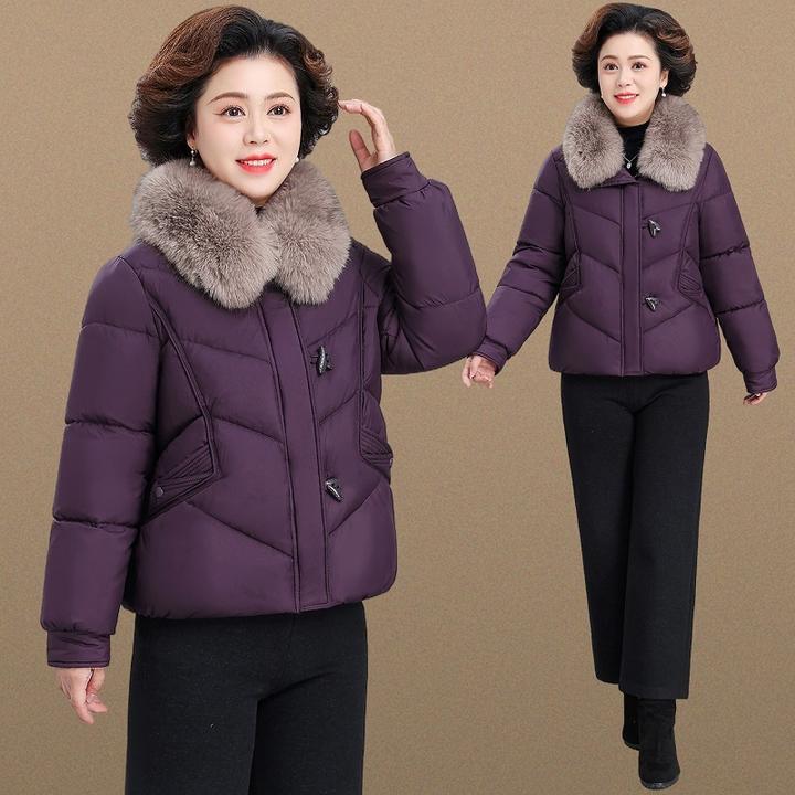 妈妈装毛衣冬装冬季奶奶棉袄2025新款秋冬中老气质女士时尚棉衣