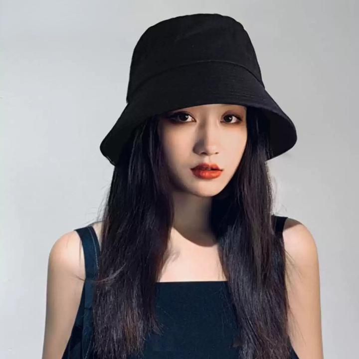 TIFICY户外加大加深时尚渔夫帽女百搭夏季新款休闲防晒防紫外线