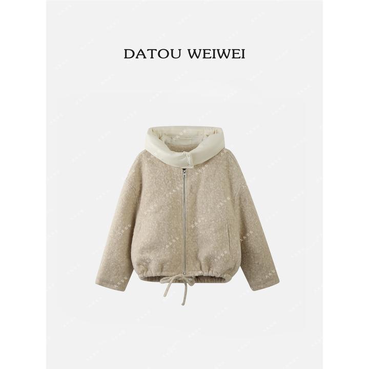 【DTWW大头韦韦】冬季时尚连帽棉衣外套205925