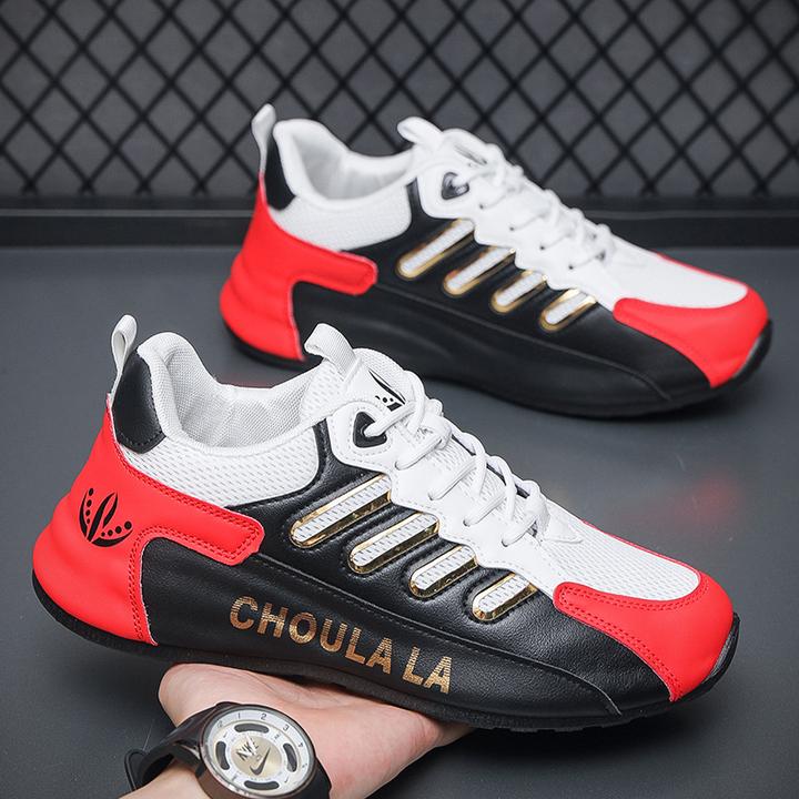 情侣款跑鞋男士运动低帮国潮鞋子休闲跑步男鞋秋款户外男轻便春秋