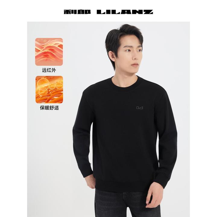 Lilanz/利郎Lilanz/利郎T恤 (B5DTX300)秋冬长袖男士休闲圆领