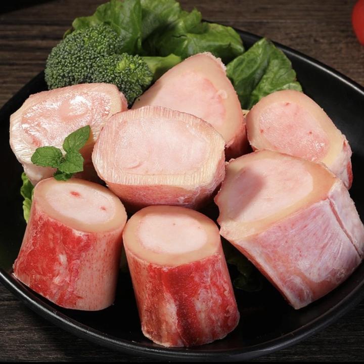 （万万专属保真牛骨髓五斤）清真骨髓段原切牛棒骨中段顺丰送卤肉包