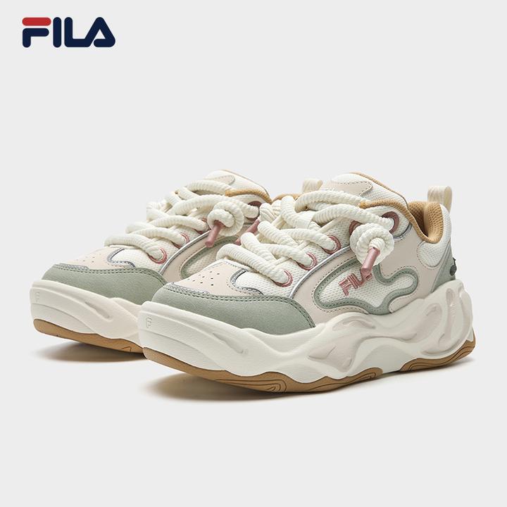 斐乐【流沙鞋】冬季新款保暖加厚时尚百搭增高显瘦板鞋F12W541201F