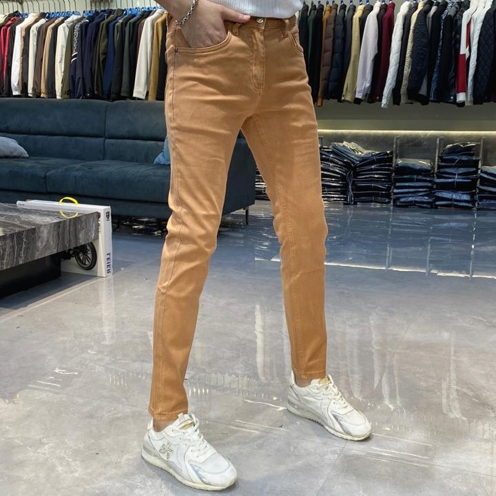 【也许家】新品秋冬男士欧货显瘦简约弹力小脚九分牛仔裤GZ683