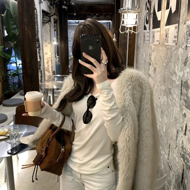 以假乱真 毛料升级 双版本仿狐狐毛外套