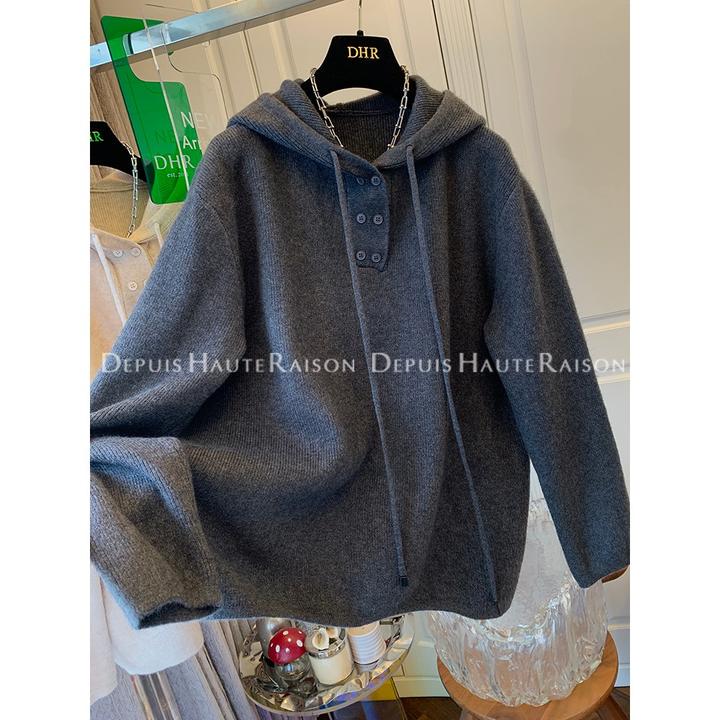 大码女装胖mm240斤连帽宽松慵懒风软糯加厚卫衣女休闲韩版上衣ins