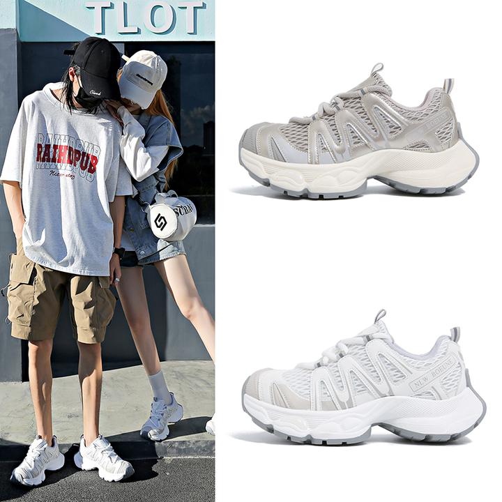 秋日的goldenhour是琥珀流光厚底情侣运动老爹鞋男鞋ins百搭小众