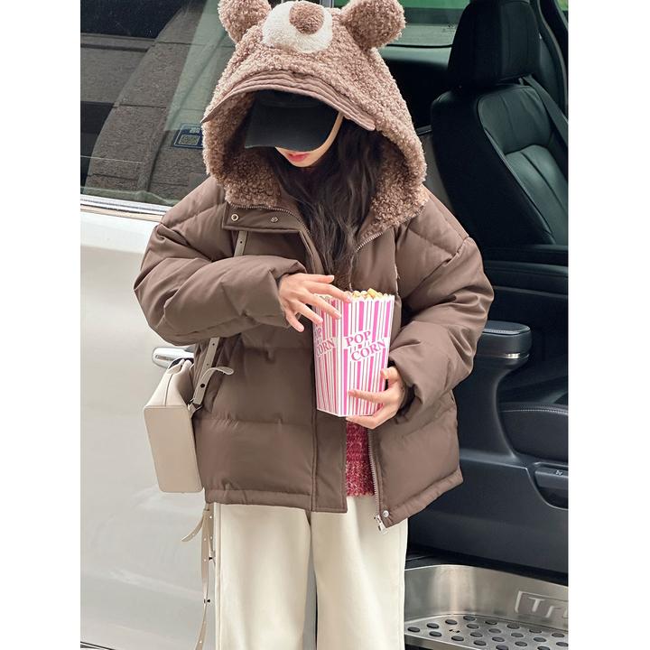 K30214孙小美女童棉衣儿童冬装棉服袄2025新款大童面包式保暖外套