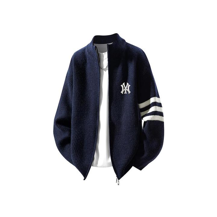 DeweLvum情侣款时尚潮牌慵懒风宽松针织衫外套时尚开衫毛衣男女潮