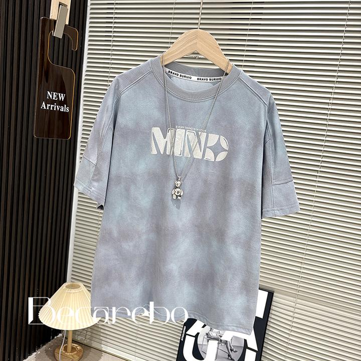 130-190【淏妈原创】青少年2025中大童短袖t恤男童夏装上衣儿童潮牌