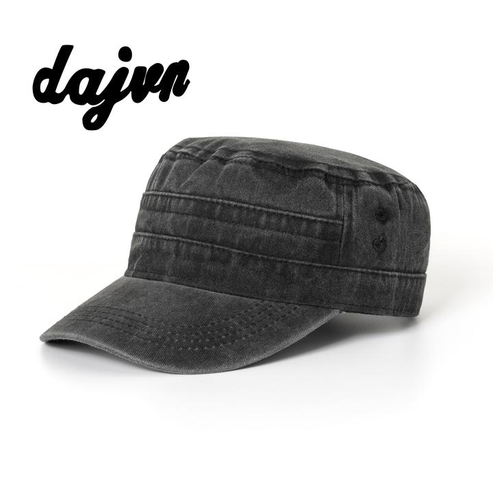 DAJUN大俊  水洗做旧遮阳帽棒球帽平顶鸭舌帽那女同款
