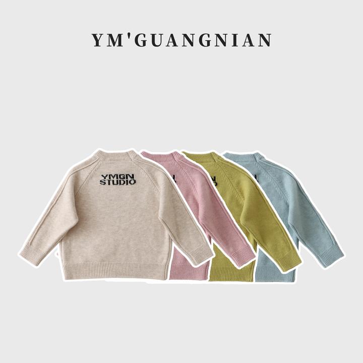 【幼棉光年】冬季男童圆领套头毛衣J-323628-323629-323630-323631