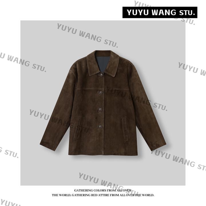 YUYU WANG【牧野】皮衣RB2SQRZ2523