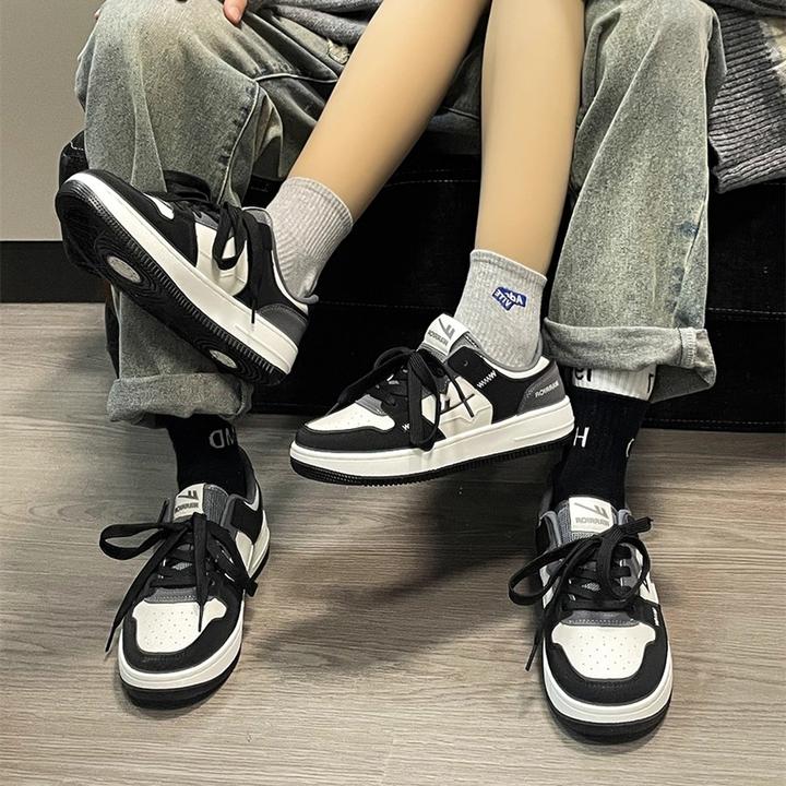 Warrior/回力情侣鞋新款轻便平底板鞋美式复古休闲鞋男女同款鞋子