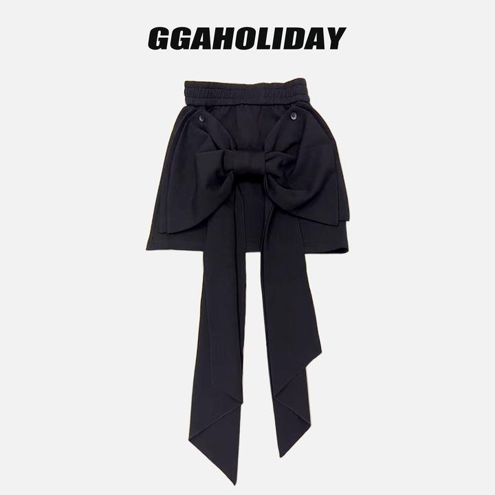 GGAHOLIDAY轻奢高级时尚休闲设计个性风宽松百搭显瘦短裙154193