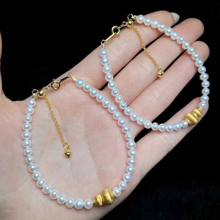 【云上】DS63156-淡水珍珠手链—多样性发一件-3.5mm+（甄选）