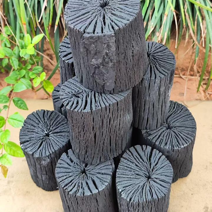 菊花白炭无烟无味耐烧适用于户外烧烤室内火锅煮茶