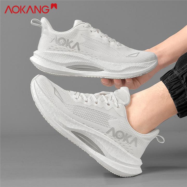 2025年男士休闲黑色网面轻便舒适运动轻跑鞋