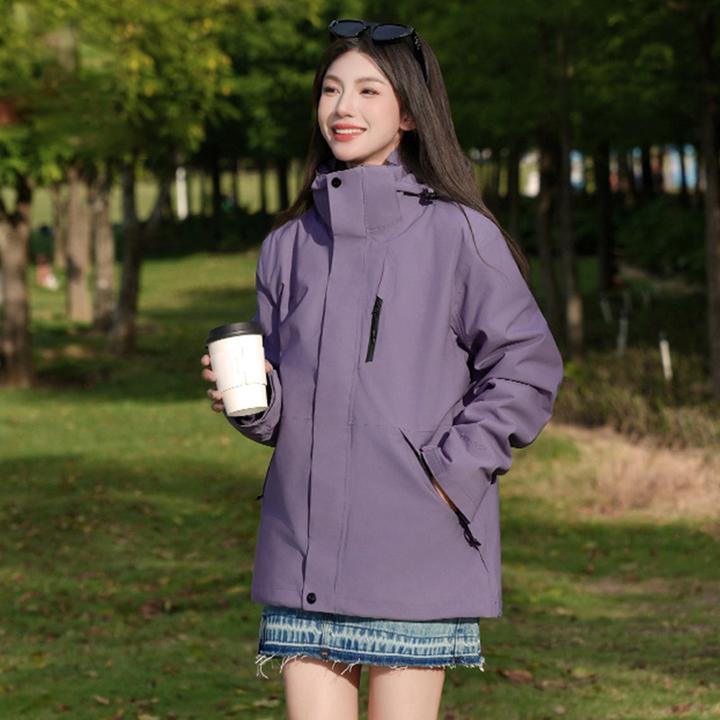 新店福利骆陀同款冲锋衣三合一可拆卸内胆户外防风防水登山服