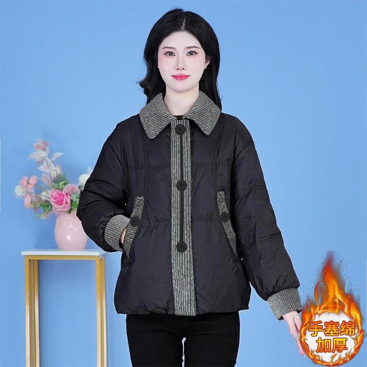 新中式潮流小众设计感棉服女秋冬季2025新款保暖加厚显瘦短款外套