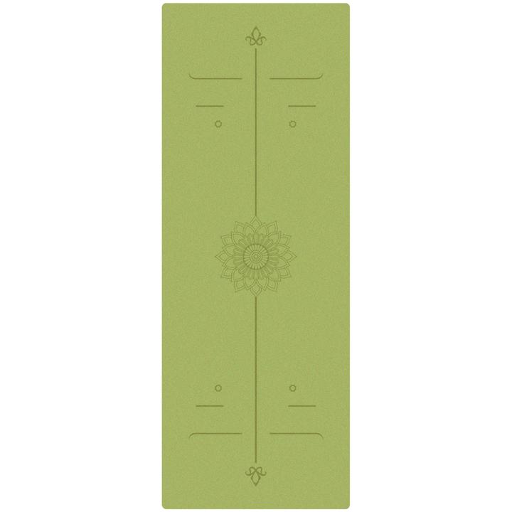 椰纤丝皮革橡胶瑜伽垫磨砂耐造天然橡胶运动垫初学者专业防滑地垫