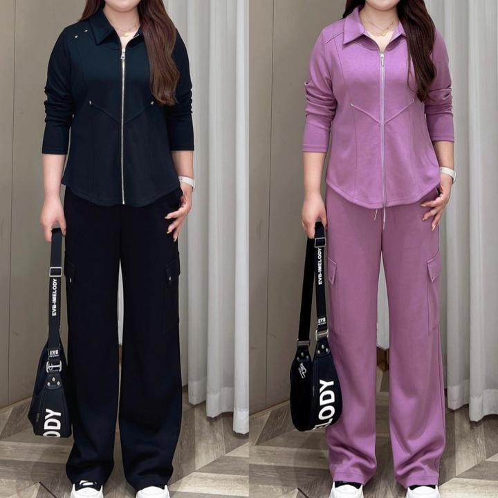 【上新】PMM81759+PMM81702春夏新款简约百搭收腰显瘦运动休闲套