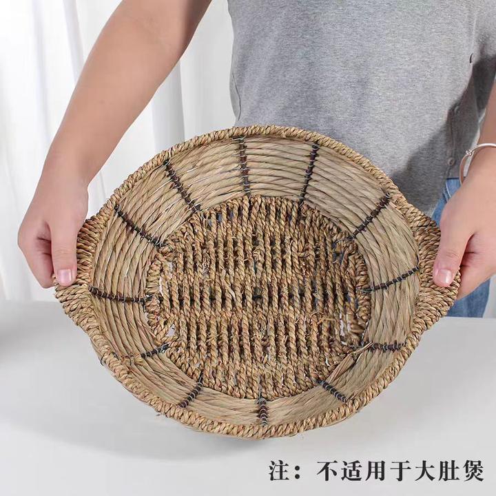 加厚砂锅垫石锅垫煲仔垫防烫垫隔热手工双面家用防烫篮防烫垫