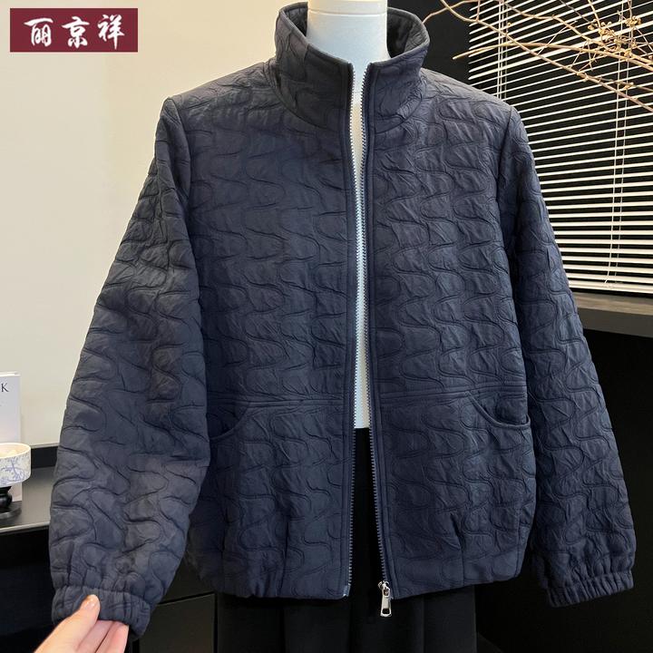 端庄大气妈妈装秋季立领短款外套中老年女士春秋气质宽松休闲上衣