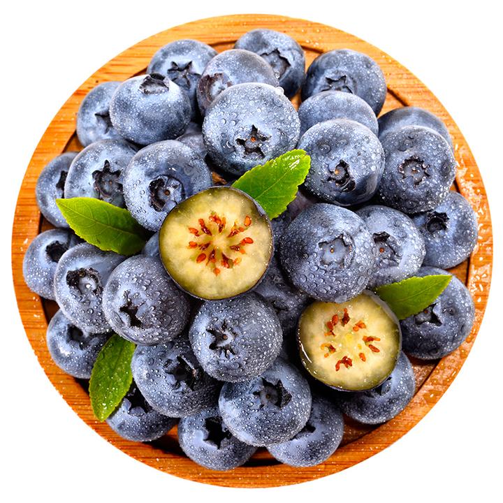 云南高山花香蓝莓新鲜采摘现发应季水果脆甜蓝莓大果 坏果包赔