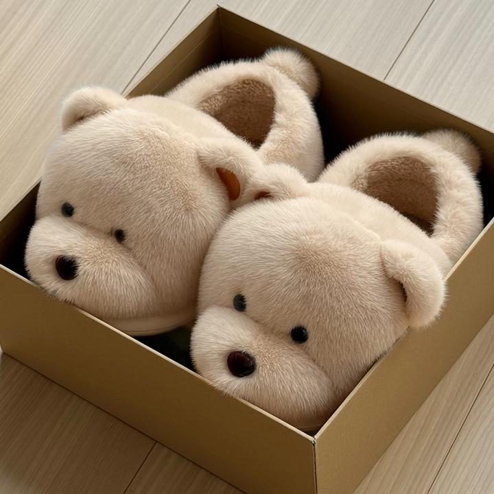 踩屎感棉拖鞋女款冬季包跟外穿2025新款室内厚底保暖毛绒棉鞋