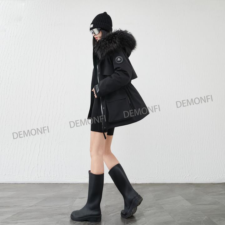 明星同款高端鹅绒服加厚保暖派克服2025年秋冬新款男女爆款羽绒服