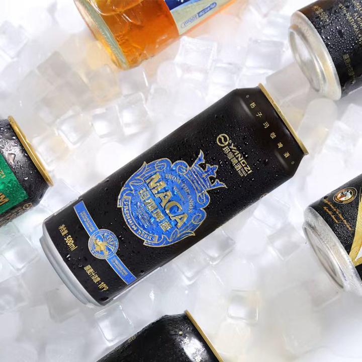 扬子红扬子玛咖啤酒原浆啤酒啤酒招商500ml*12罐装