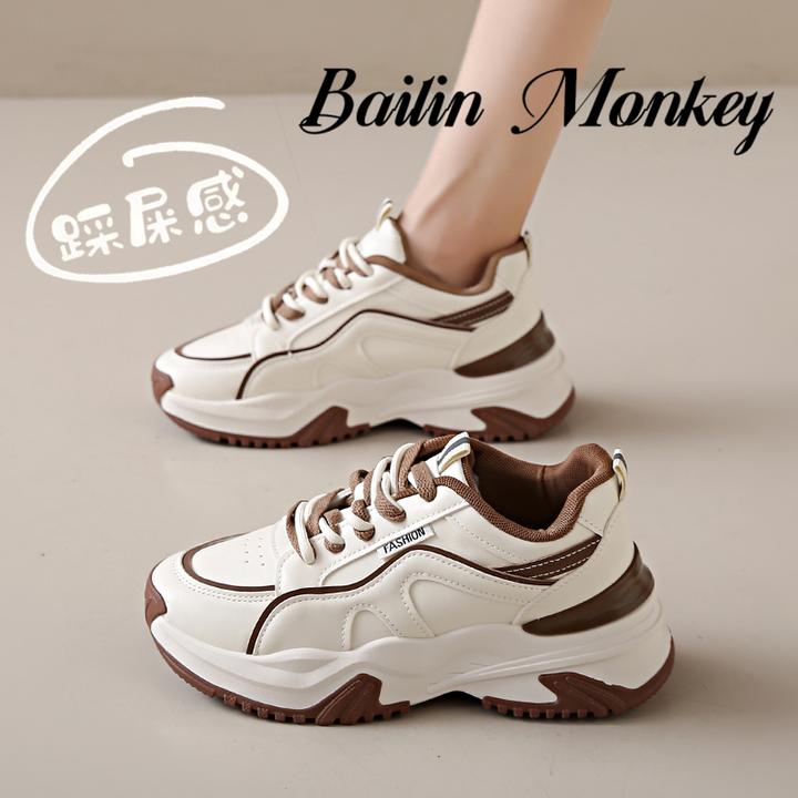 品牌软底防滑老爹鞋女加绒保暖时尚休闲运动鞋2024爆款百搭休闲鞋