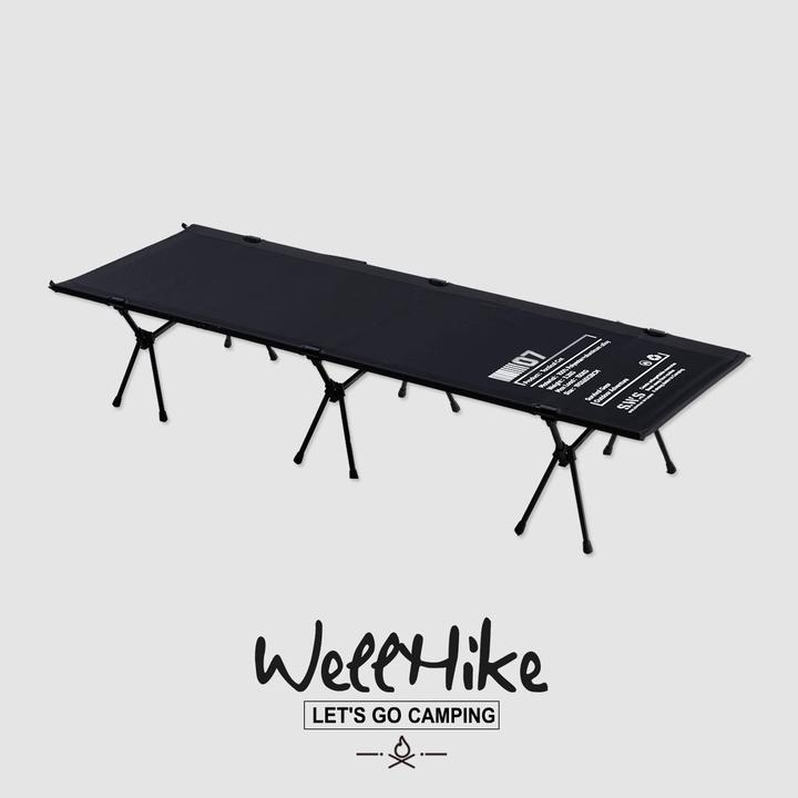 WELLHIKE户外SWS行军床 露营午休超轻便携加宽加长高低折叠床出口