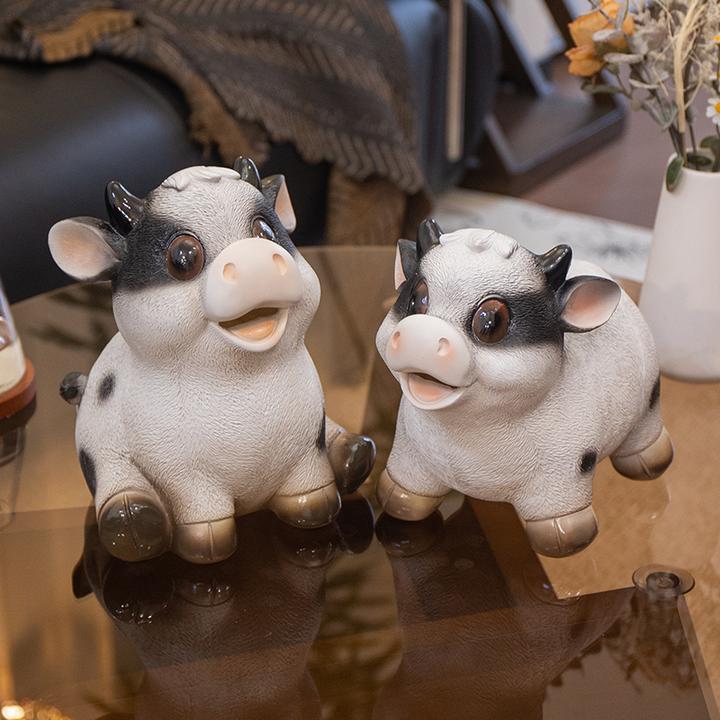 可爱生肖牛存钱罐儿童男女孩大号储蓄罐家居装饰摆件创意生日礼物