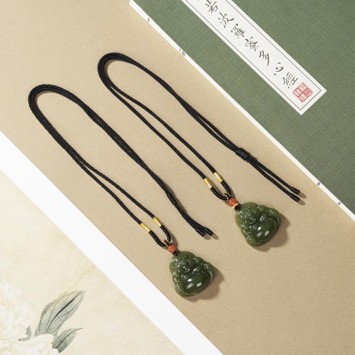 【云上叙】和田玉吊坠34*34*8mm多样性发一件V29601-M（甄选）含配绳