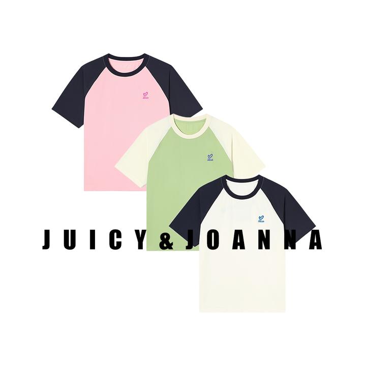 JUICY&JOANNA/橘子樱桃凉感速干oversize短袖T恤