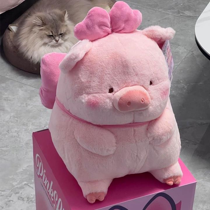 【礼响】超萌猪呆萌可爱毛绒公仔玩偶床上女友生日礼物猪娃娃公仔