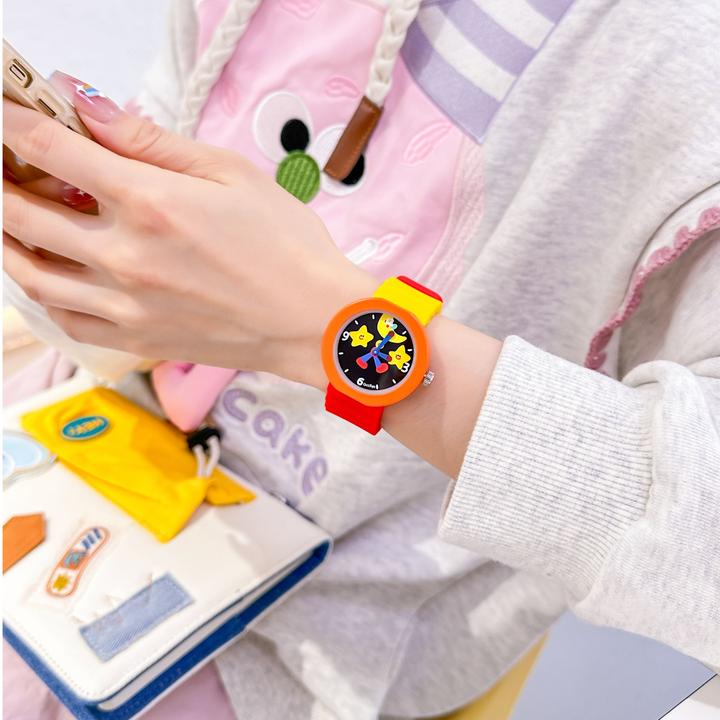 GCCLIYO星星小人女表初中生手表13到18岁学生专用儿童电子表2323