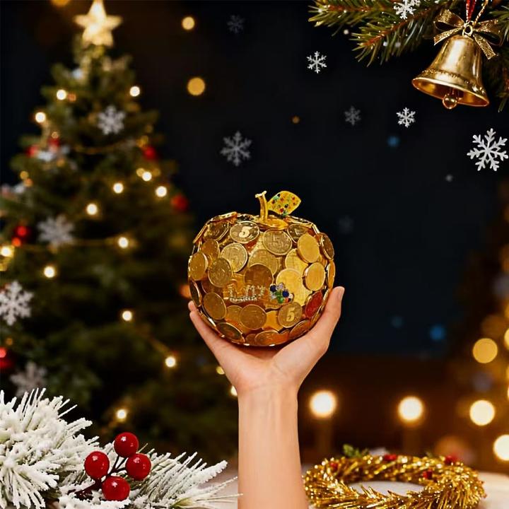 鲜花包装纸平安夜硬币苹果diy手工材料包平安果圣诞节礼物