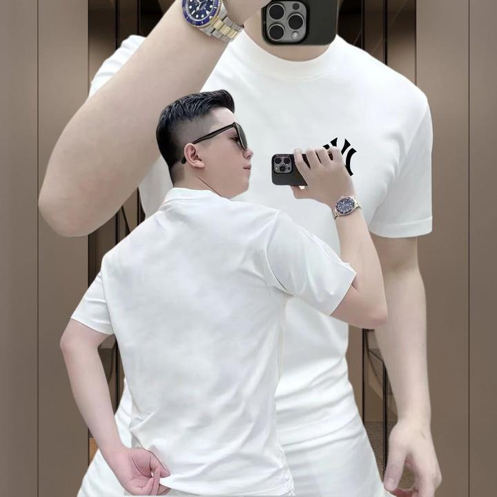 美式痞帅重磅纯棉短袖T恤男女同款休闲时尚ins潮牌圆领半袖上衣