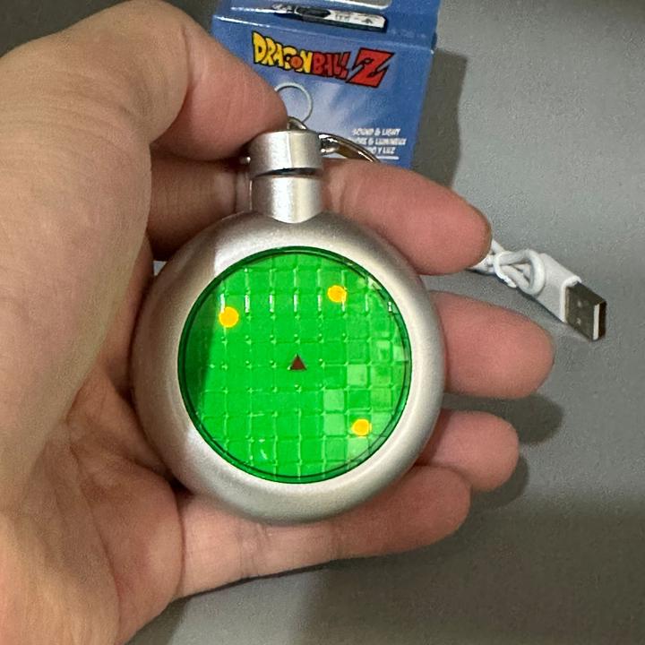 七龙珠雷达探测器可发声发光钥匙链钥匙扣挂包装饰动漫周边挂件