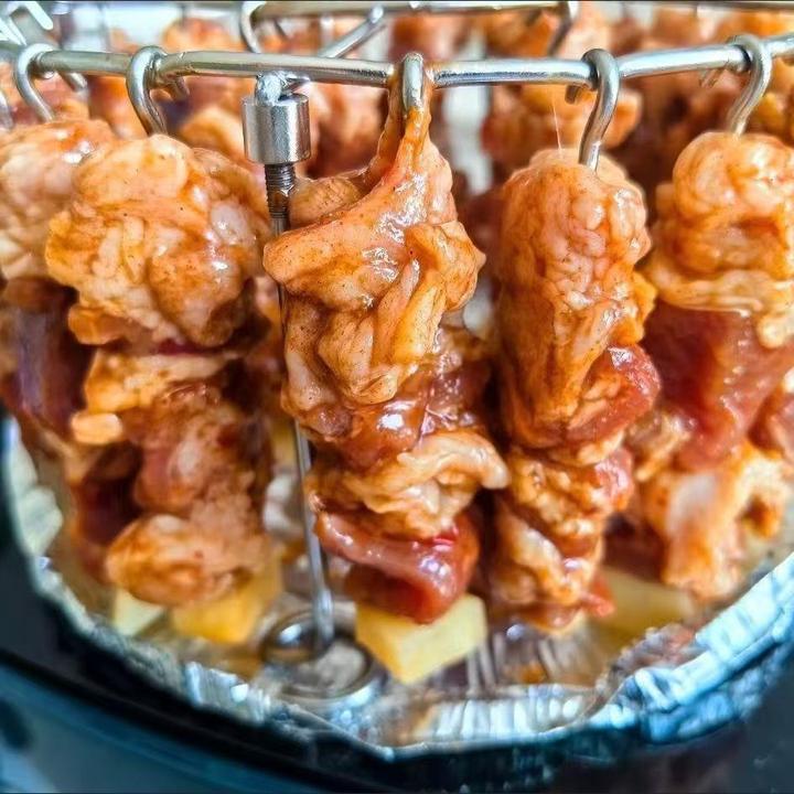 空气炸锅烤签家用烤箱立式烤串烤肉签食品级不锈钢签吊炉铁签家用