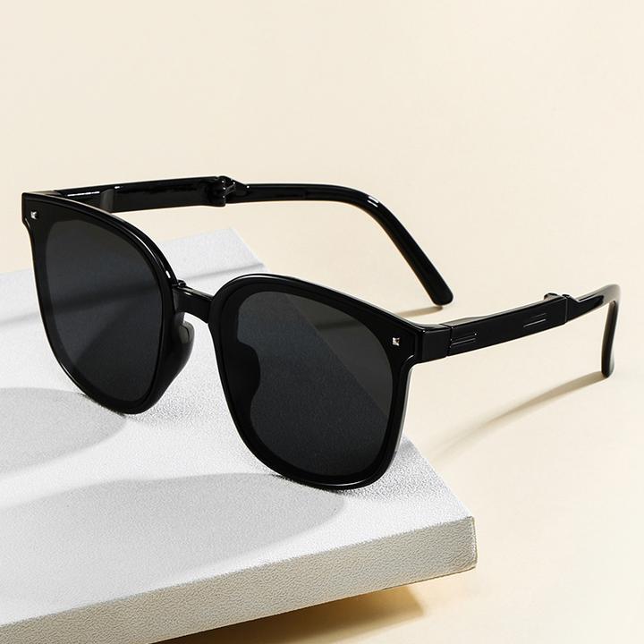 网红太阳镜时尚折叠墨镜同款男女新品便携