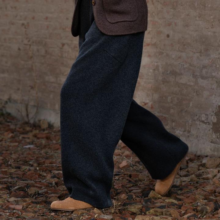 Mufeline【牧野】朔野远行羊绒灯笼裤 舒适休闲宽松加厚秋冬